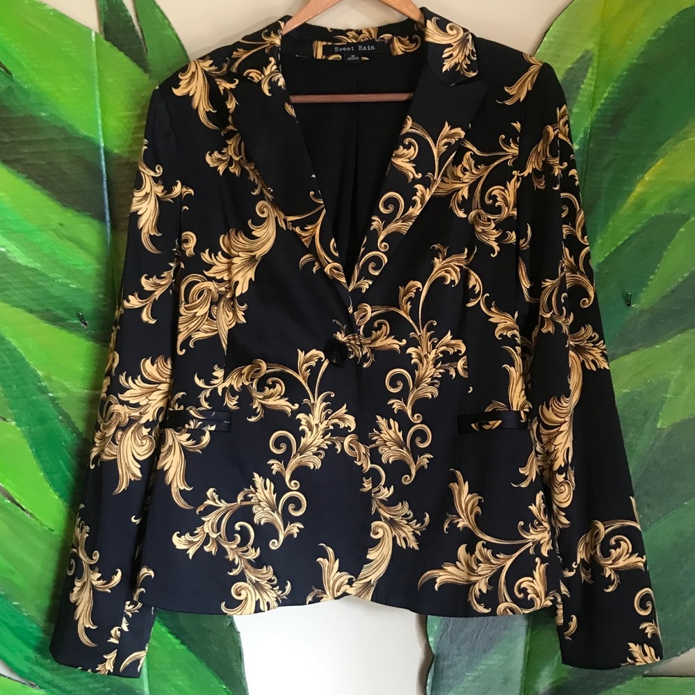 Satin Blazer by Sweet Rain for Modcloth